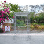 Chuồng nuôi gà 1m2 2m 2m bao sắt hộp và chống soi