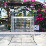 Chuồng nuôi gà 1m5 1m5 1m5 bao sắt hộp
