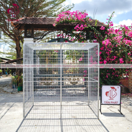 Chuồng nuôi gà 1m5 2m 2m bao sắt hộp