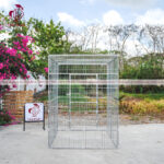 Chuồng nuôi gà 1m5 2m 2m bao sắt hộp