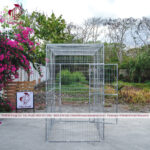 Chuồng nuôi gà 1m2 2m 2m bao sắt hộp và chống soi