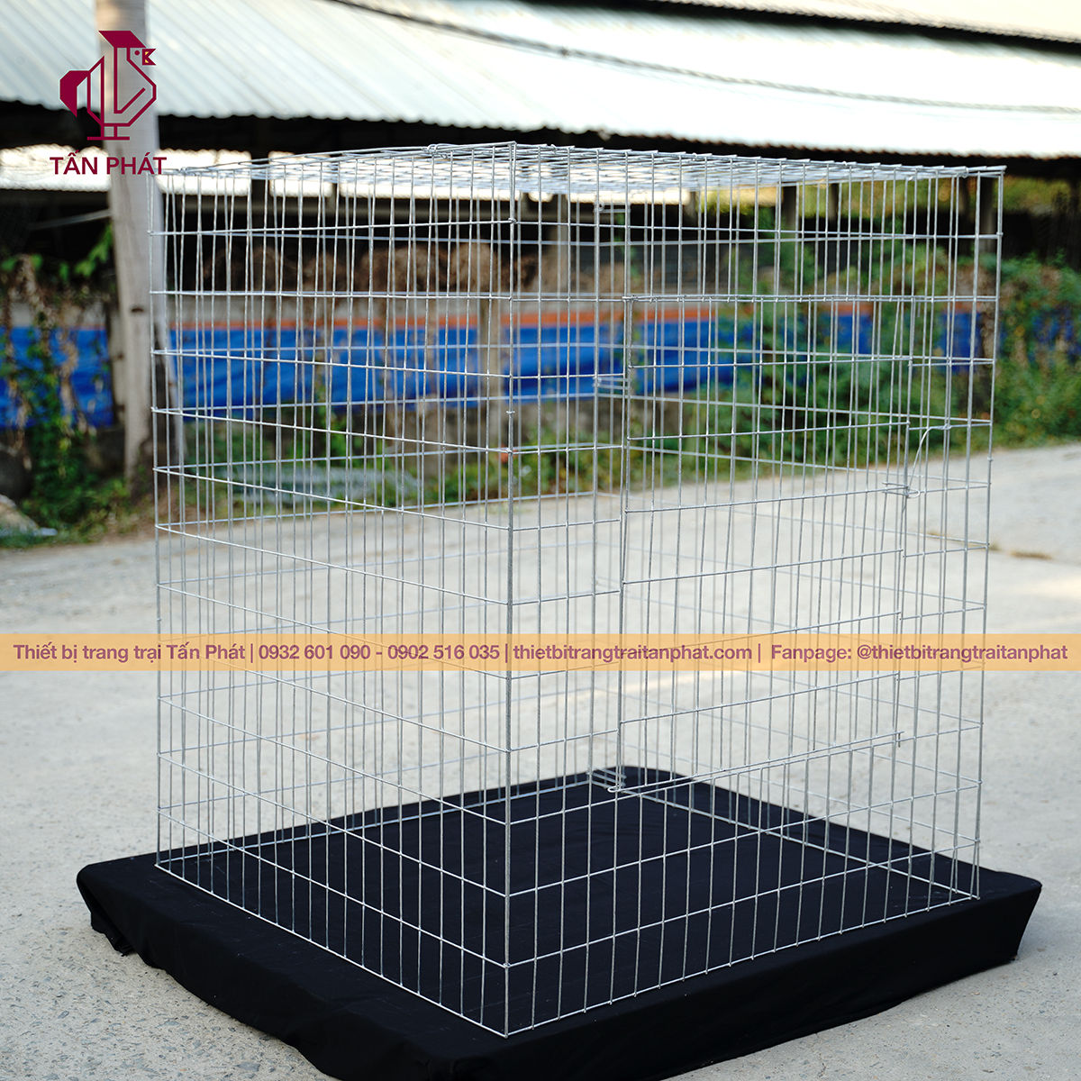 Chuồng gà 1m 1m 1m2 - Thiết bị trang trại Tấn Phát Chuồng gà 1m 1m 1m2