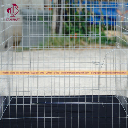 Chuồng gà 80cm 80cm 80cm vuông dùng kẽm 2,7 li