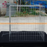 Chuồng gà 80cm 80cm 80cm vuông dùng kẽm 2,7 li