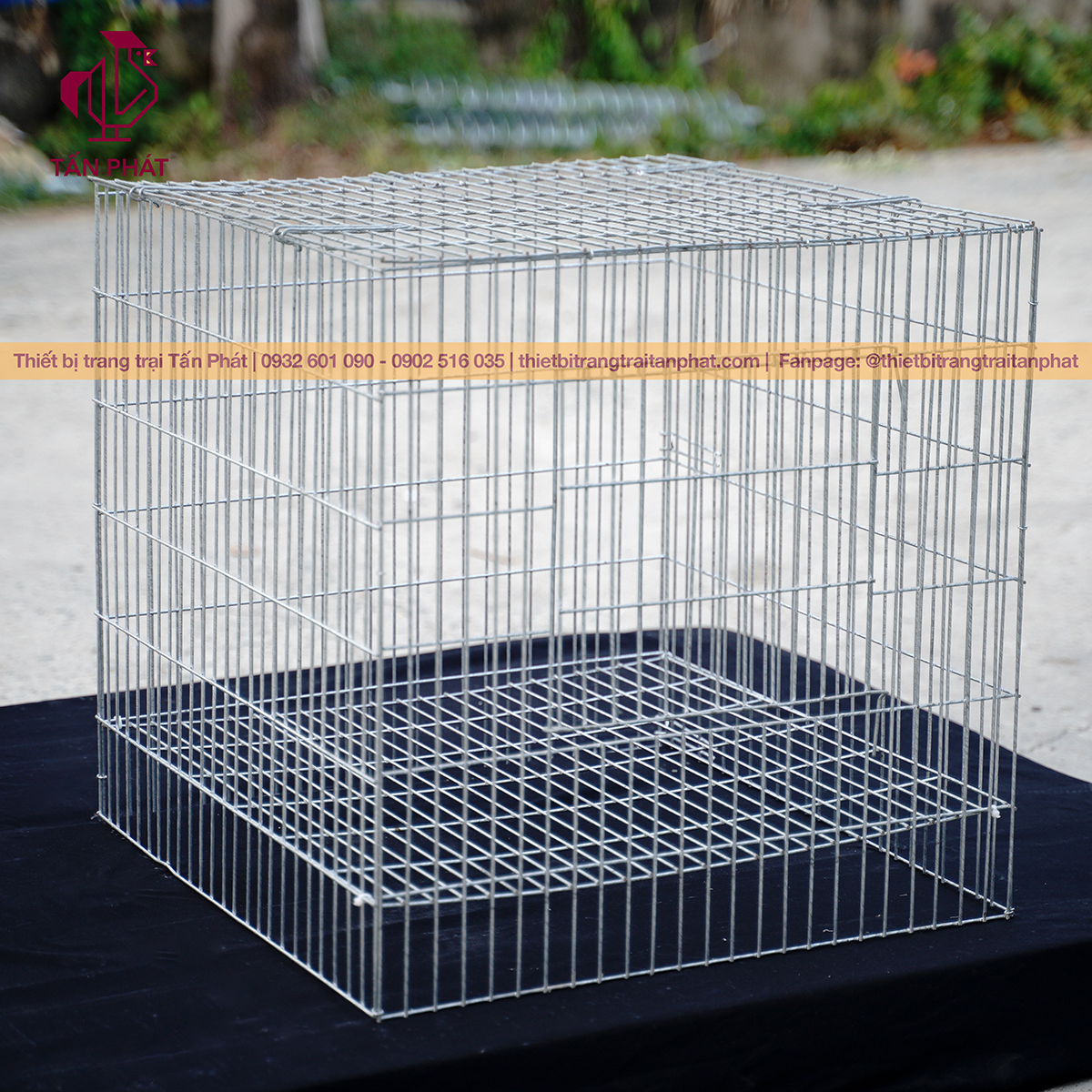 Chuồng gà con chống chuột bền đẹp - Thiết bị trang trại Tấn Phát Chuồng gà con chống chuột