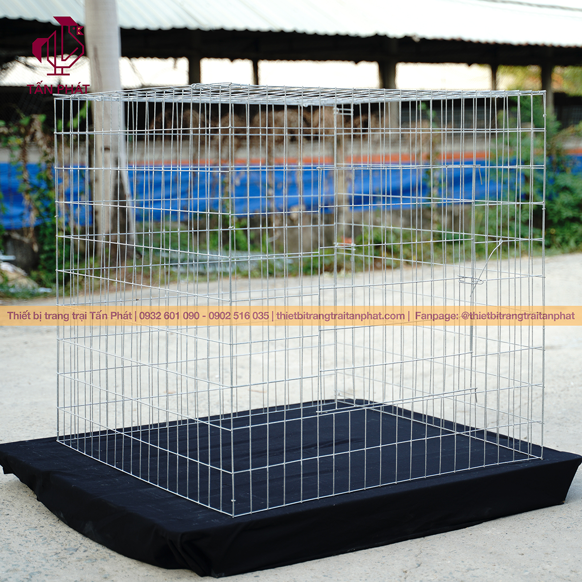 Chuồng gà 1m 1m 1m vuông uy tín - Thiết bị trang trại Tấn Phát Chuồng gà 1m 1m 1m vuông