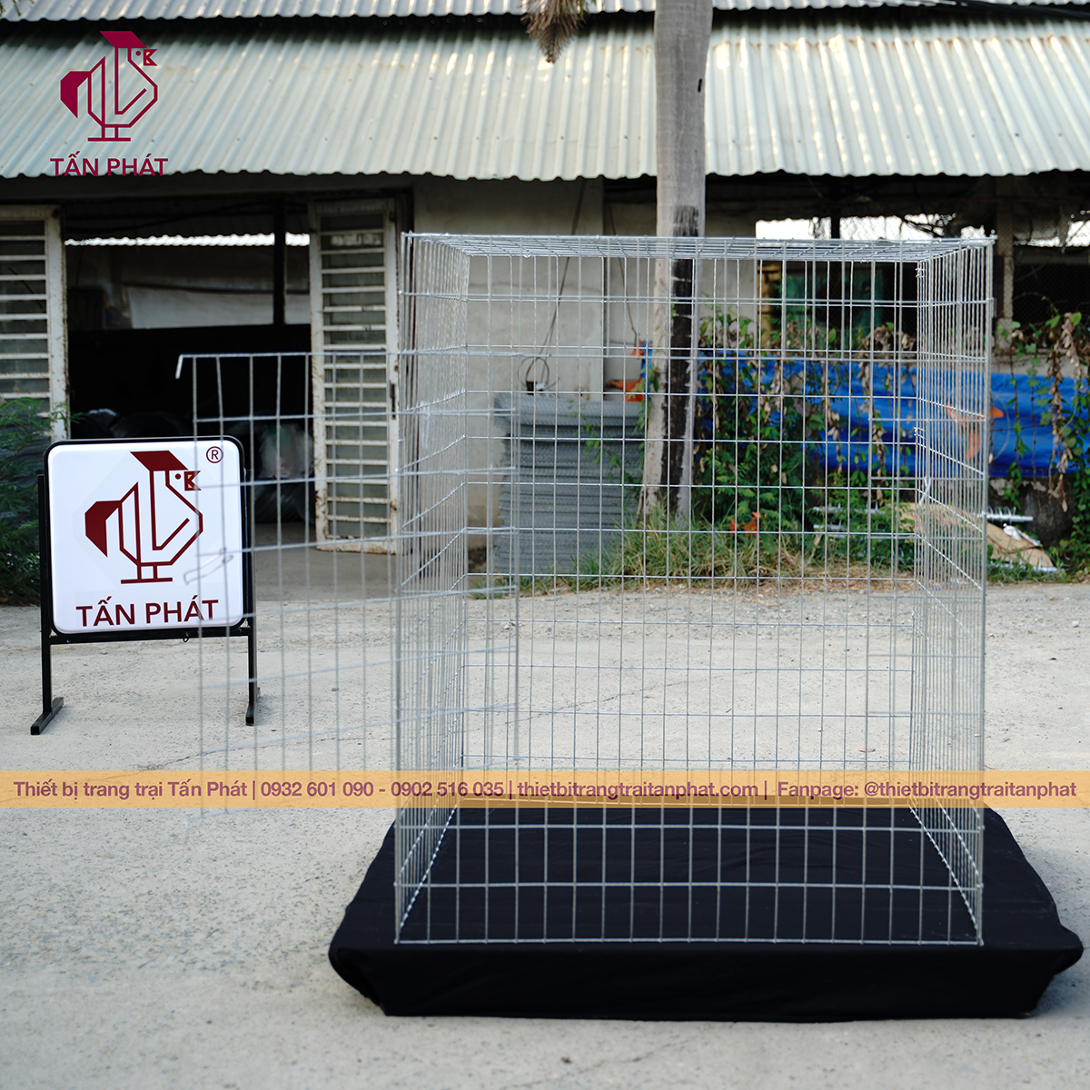 Nơi bán chuồng gà 1m 1m 1m2 - Thiết bị trang trại Tấn Phát Chuồng gà 1m 1m 1m2