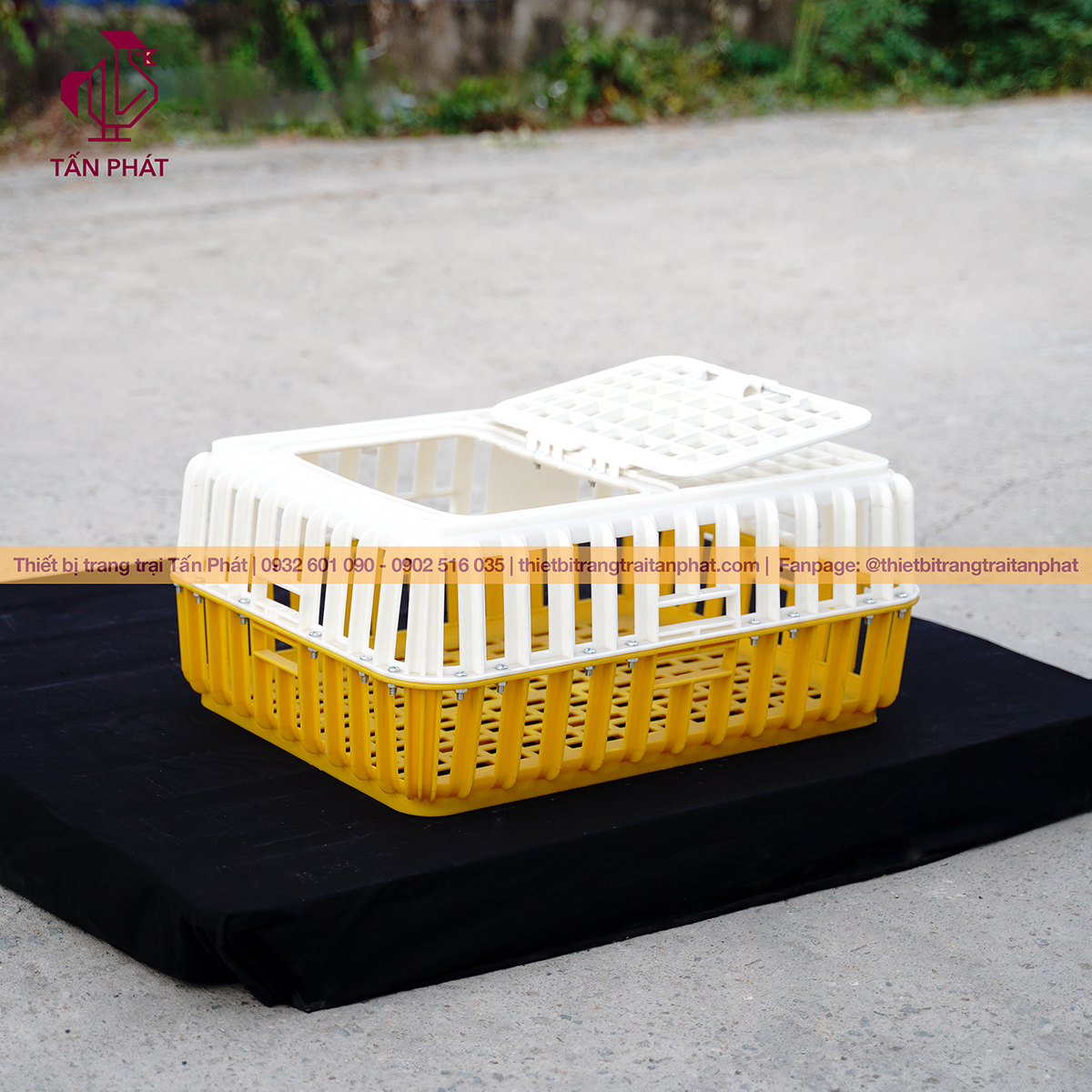 Lồng nhựa bắt gà - Thiết bị trang trại Tấn Phát Lồng bắt gà