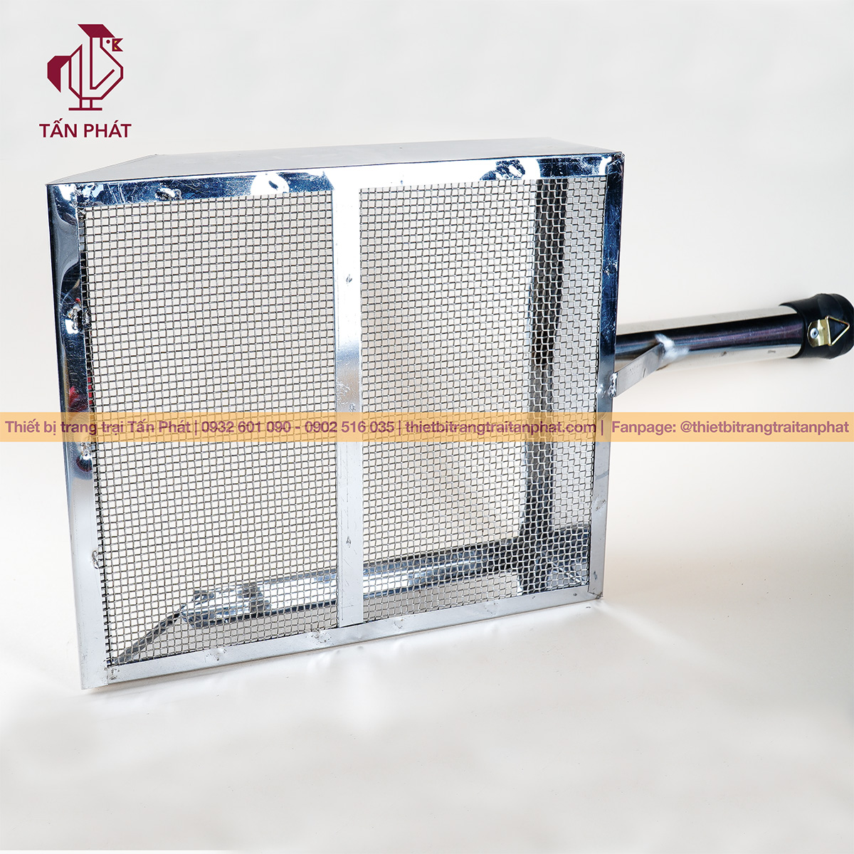 Sàn cát 35c0m 35cm lỗ to cho gà - Thiết bị trang trại Tấn Phát Sàn cát 30cm 35cm lỗ to